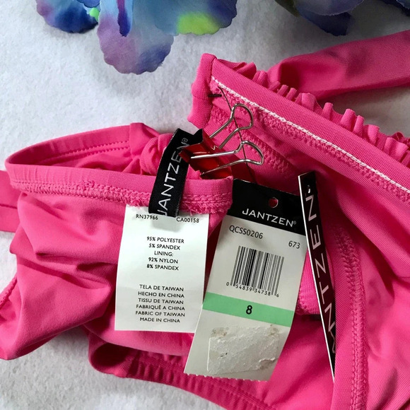 Jantzen NWT Pink Swim Bottom Women 8 - Picture 8 of 9
